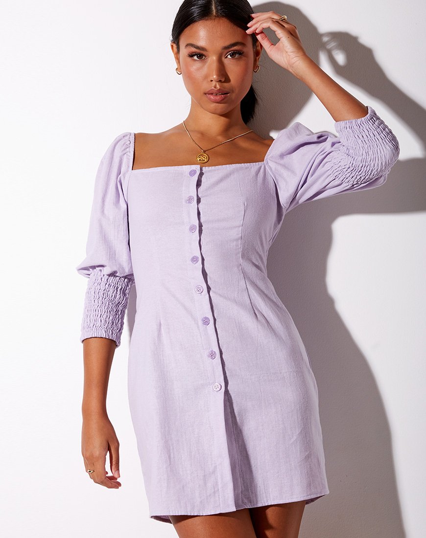 Robe Clea en violet
