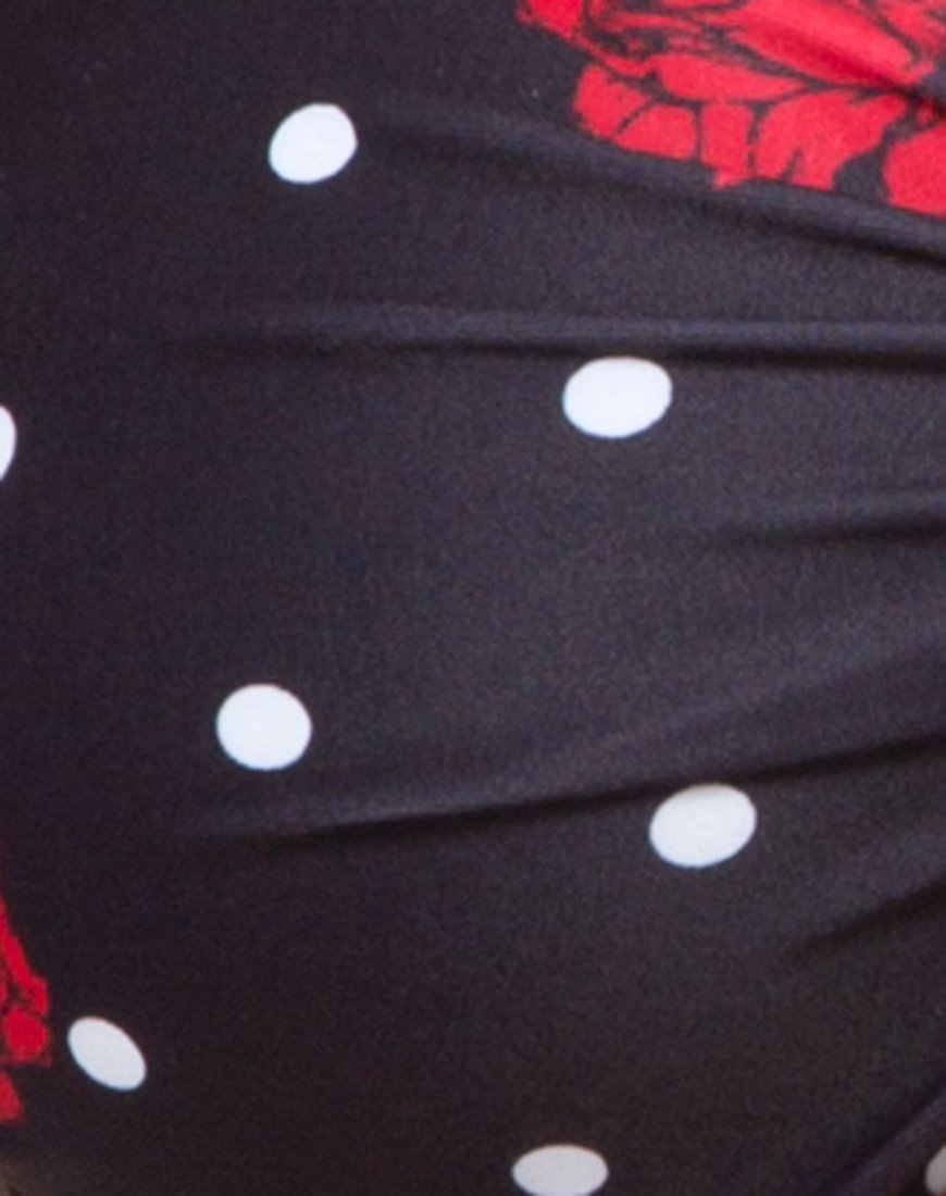 Image de la culotte de bikini Cleo en rose cubain