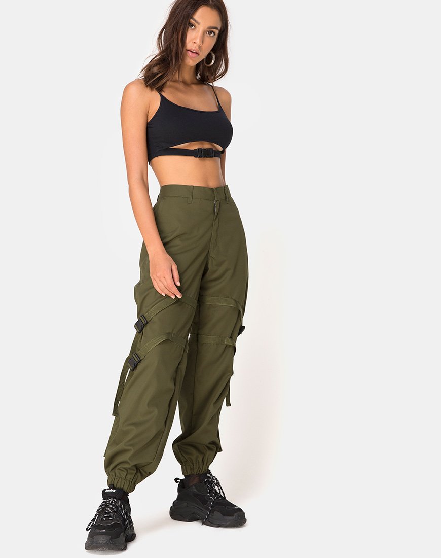 Pantalon Clive en Khaki Drill