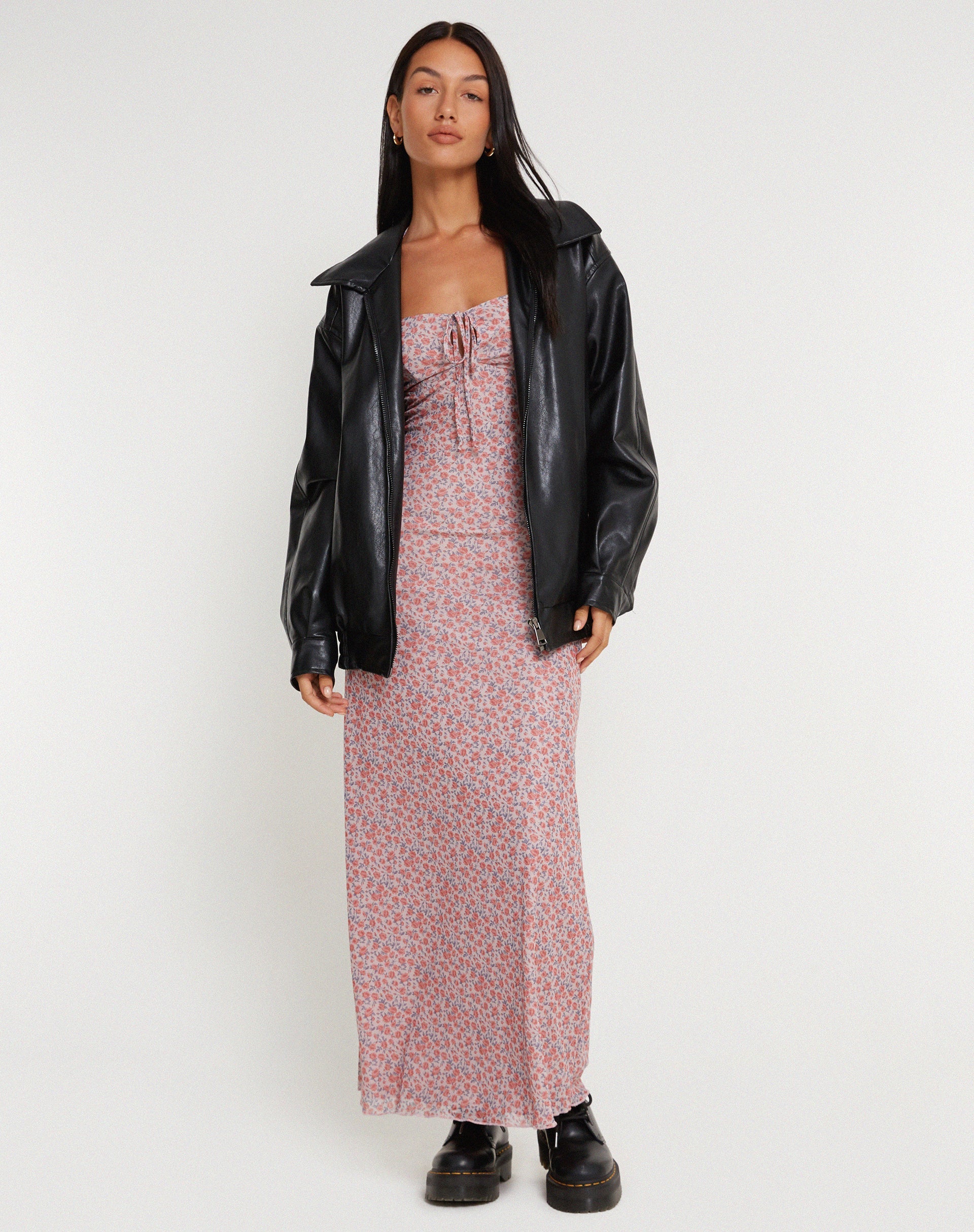 Image de Clovita Maxi Dress in Spring Rose Dusty Pink