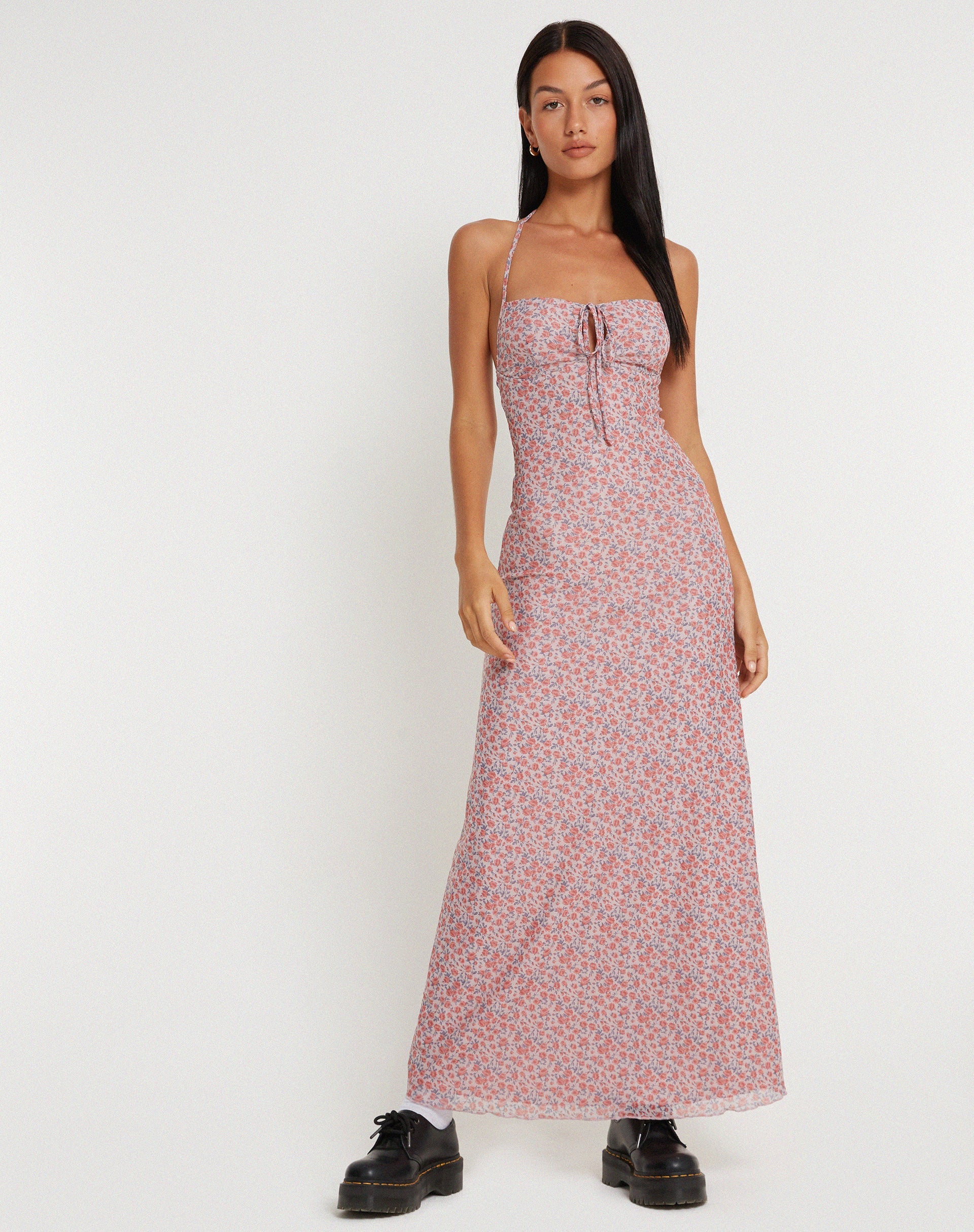 Image de Clovita Maxi Dress in Spring Rose Dusty Pink