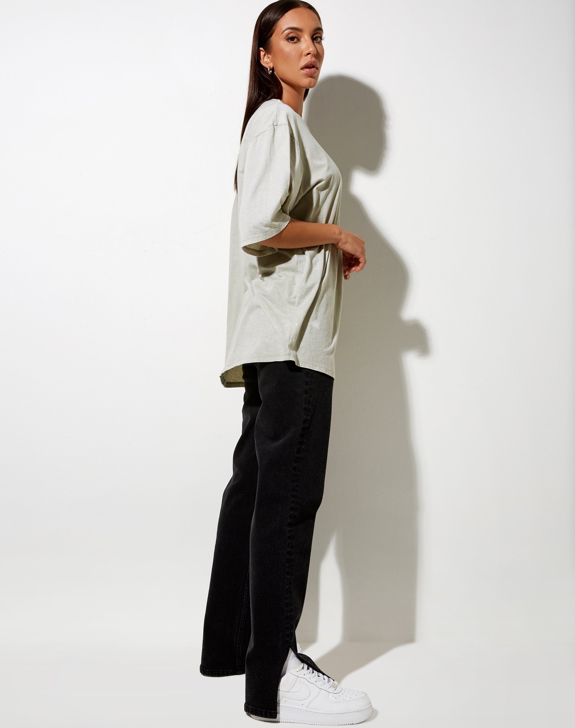 Image de Cocoon Tee in Ecru Angelo Label Embro