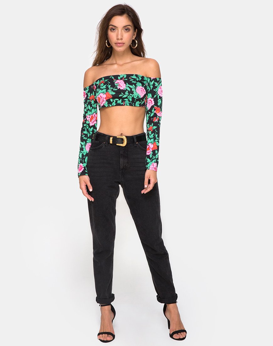 Image de Coga Crop Top in Flower Fling