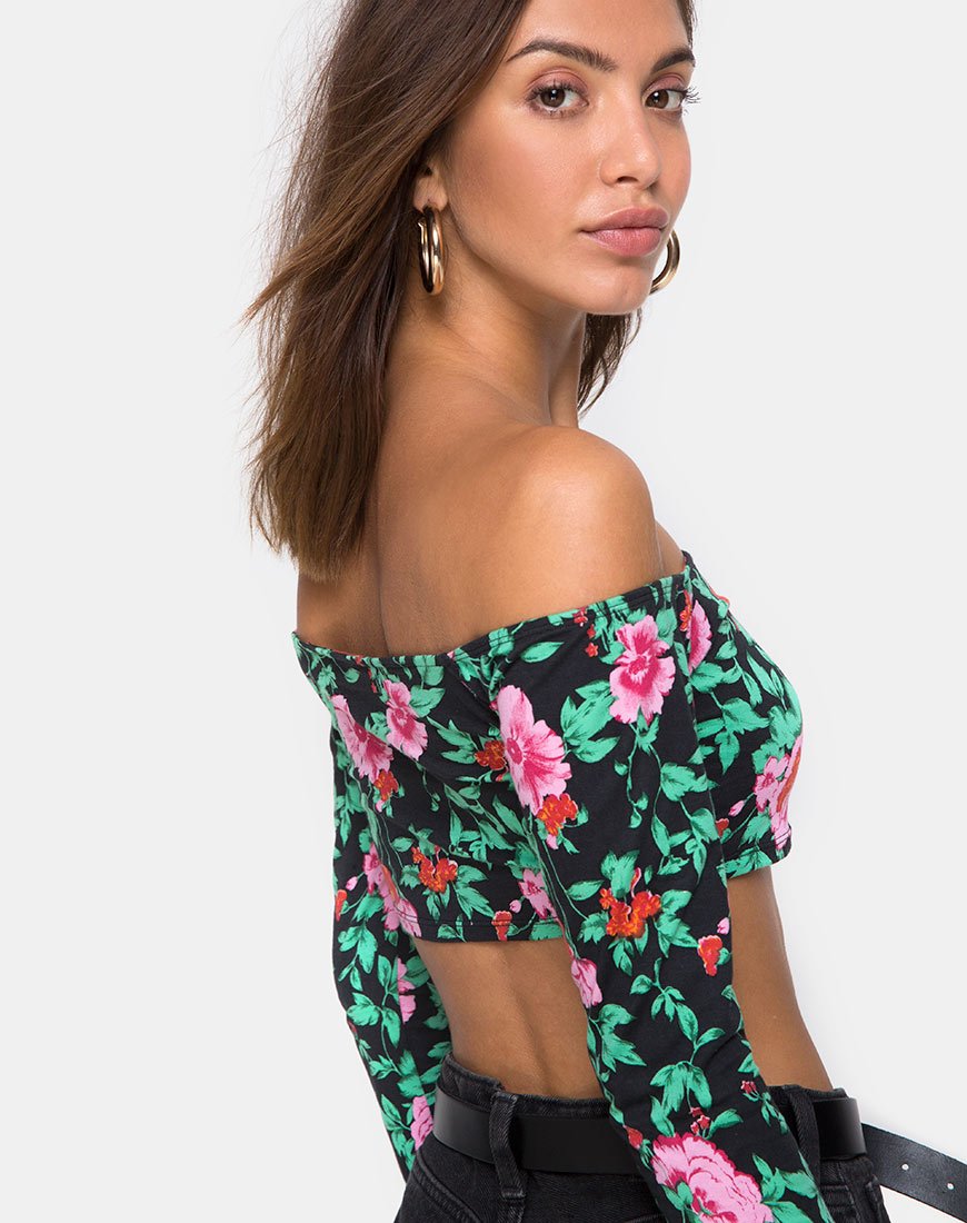 Image de Coga Crop Top in Flower Fling