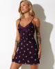 Image de la Mini robe Coline en Plum Daisy Embro