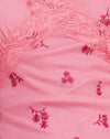  Broderie rose Ditsy Daisy