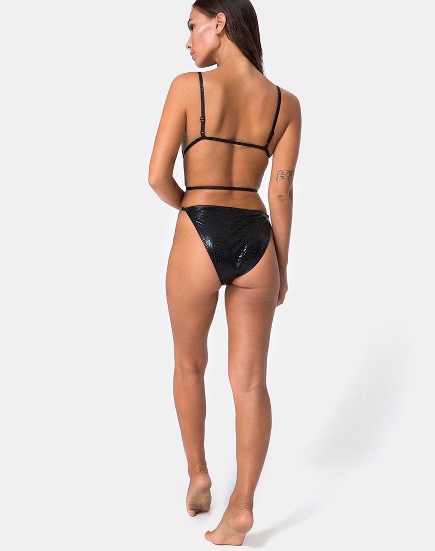 Image de Conis Maillot de bain en serpent noir