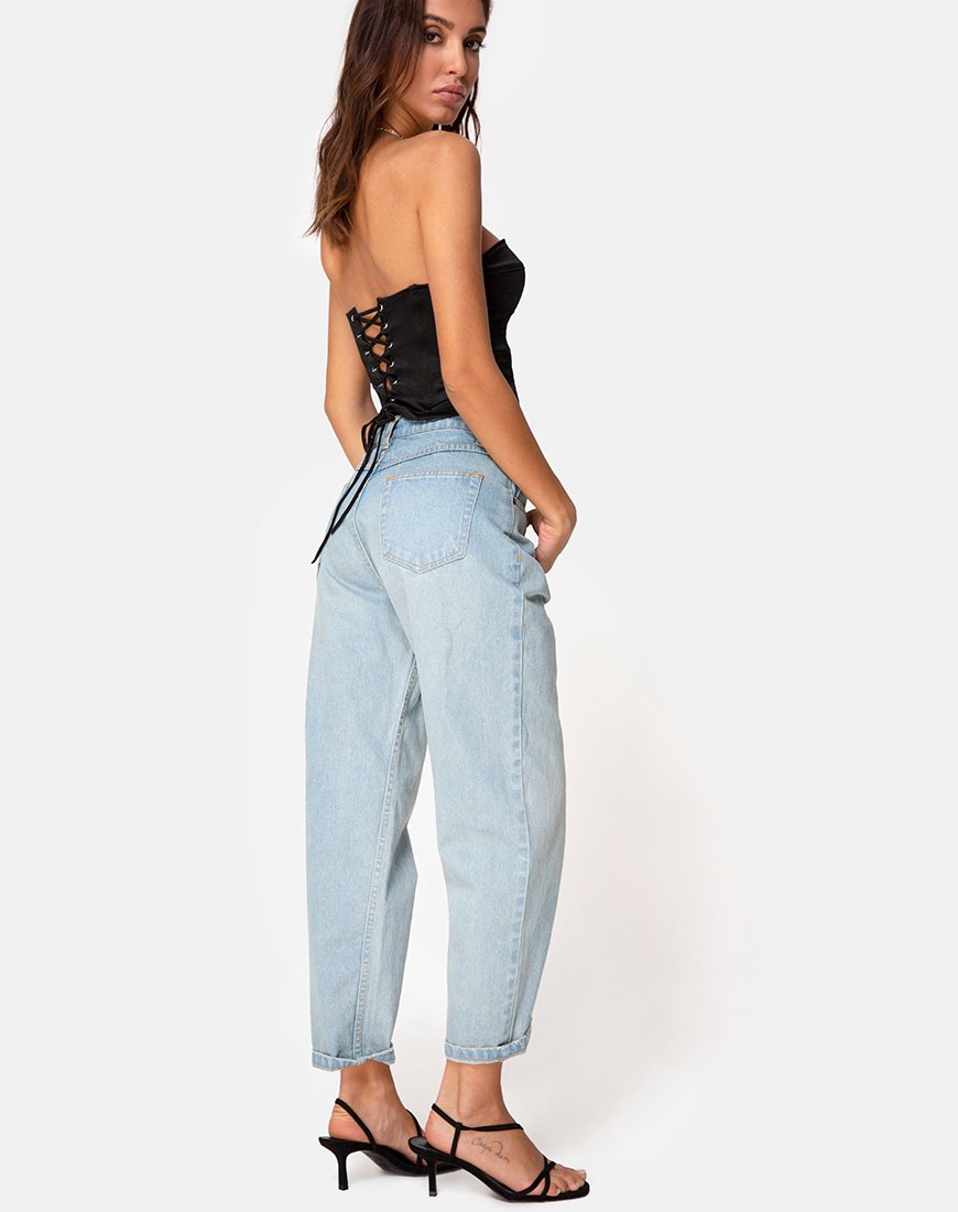 Image de Corala Corset Top in Black