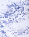 Années 20 Chérubin Blanc Bleu