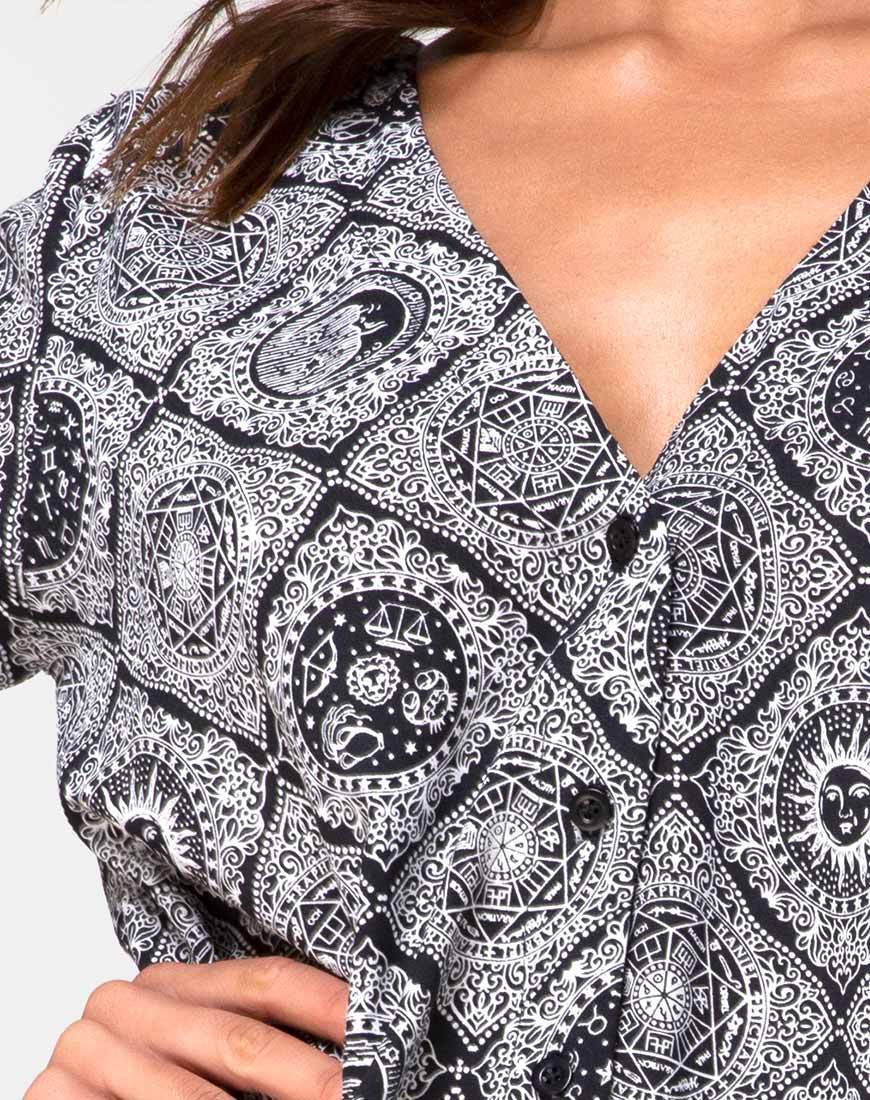 Image de Crosena Dress in Astrology Noir