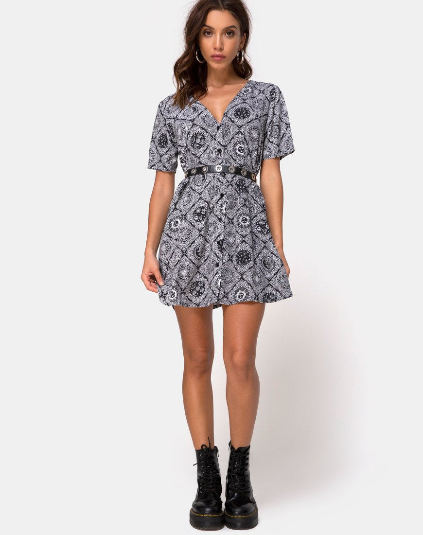 Image de Crosena Dress in Astrology Noir