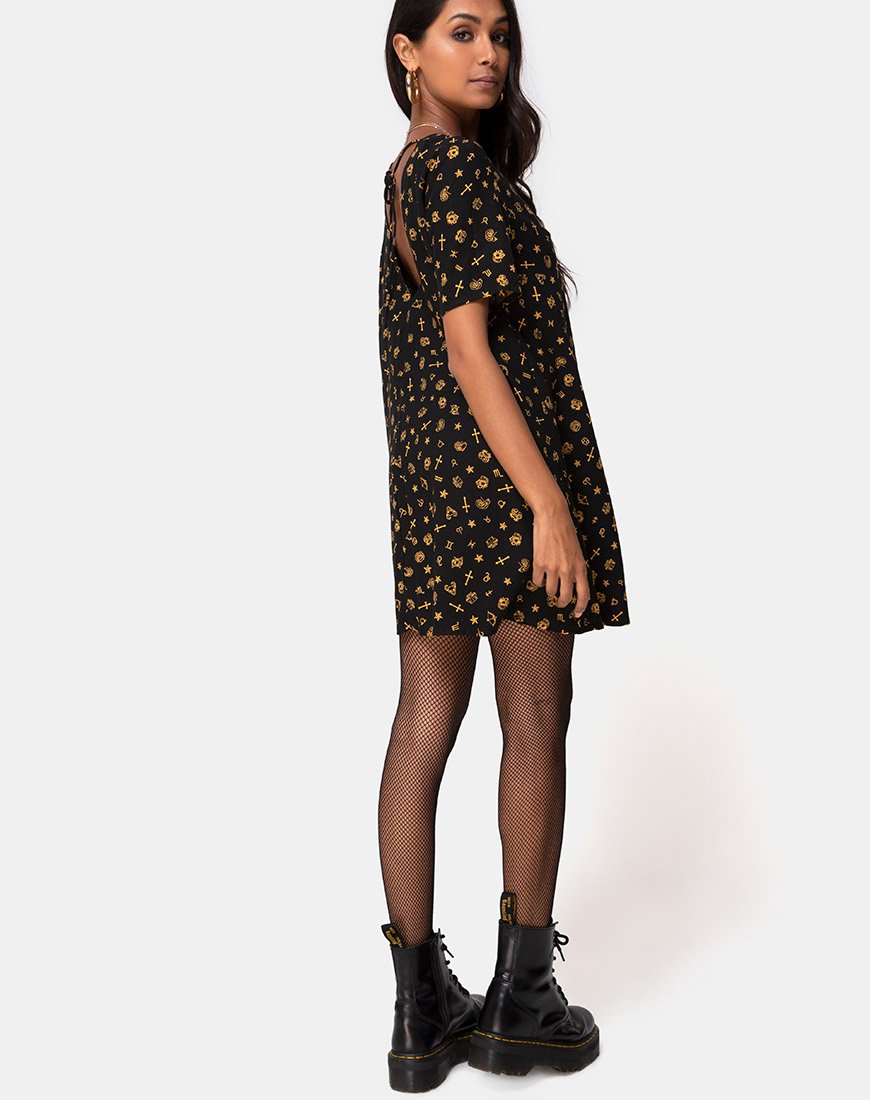 Image de Crosena Swing Dress in Mini Astro Black