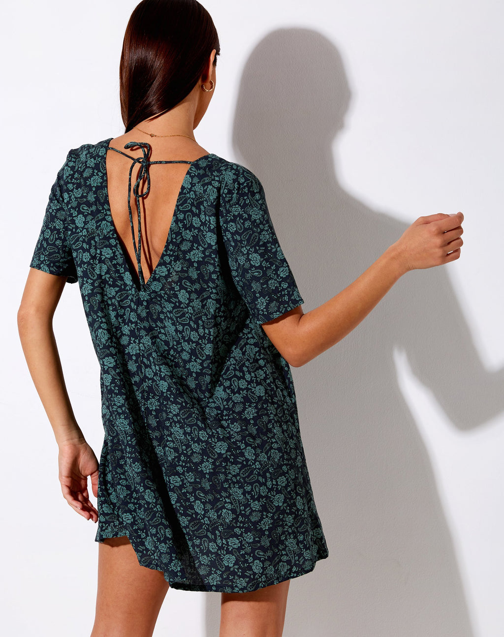 Robe Crosena en Mono Paisley Sage