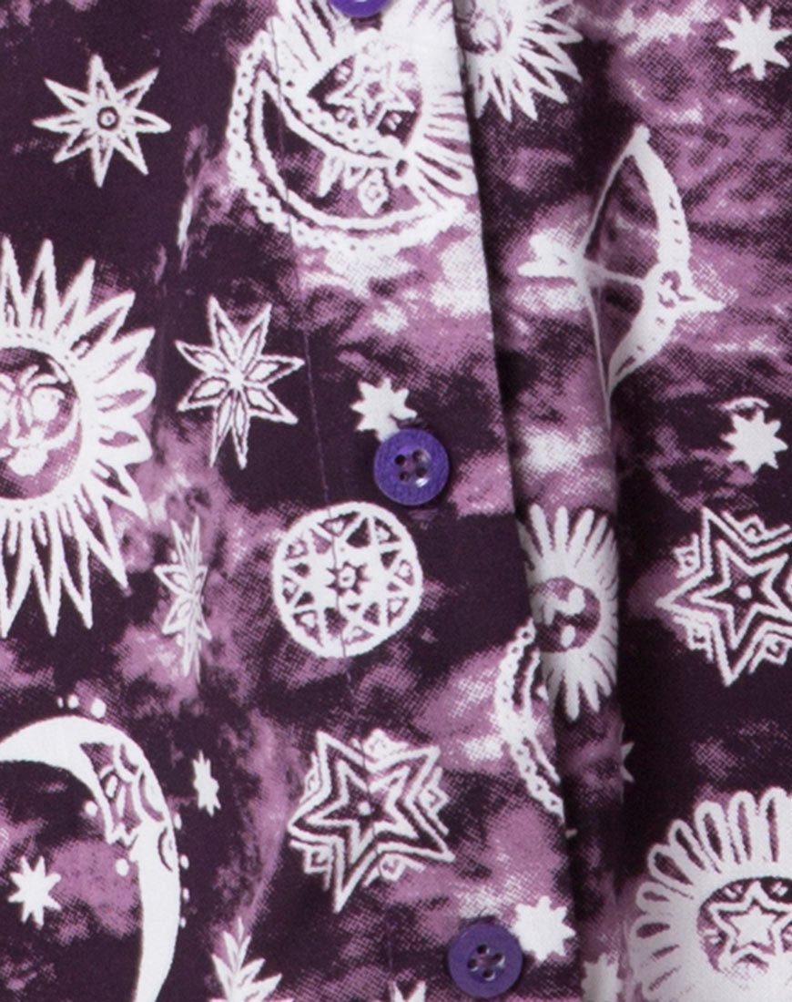 Image de Crosena Swing Dress in Purple Zodiac