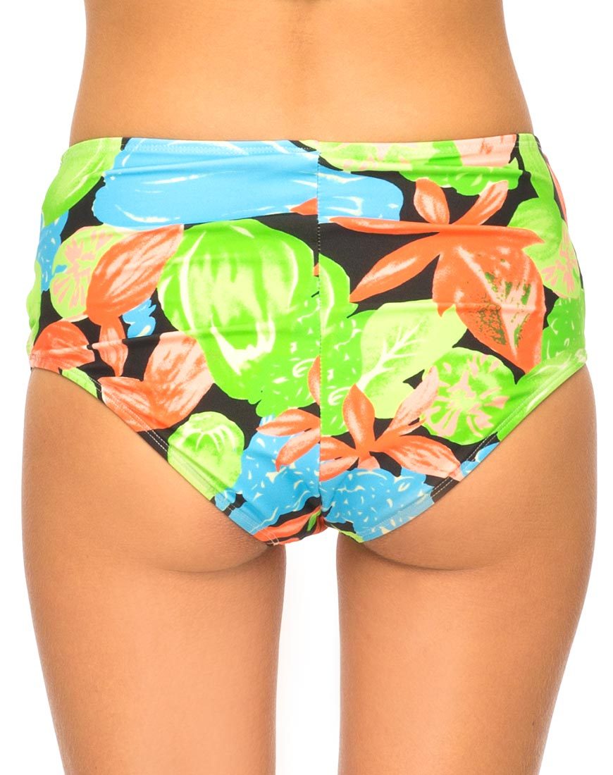 Image of Crystal Cut Out Bikini Bottom in Tropicana