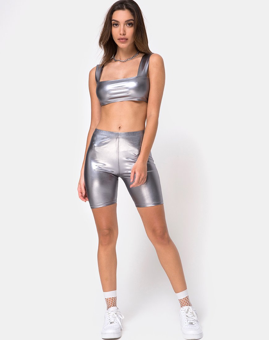 Image de Katie Top en argent métallique