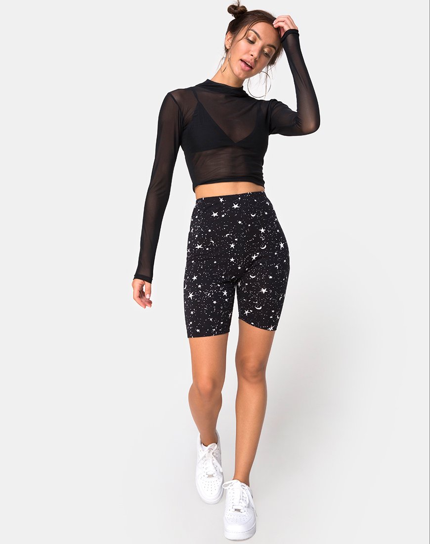 Image of Cycle Short in Ditsy Cosmo
