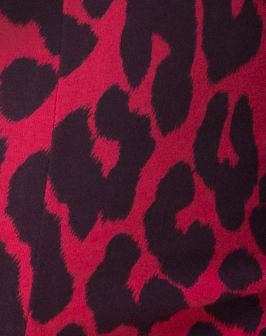 Image de Cycle Short in Oversize Jaguar Red