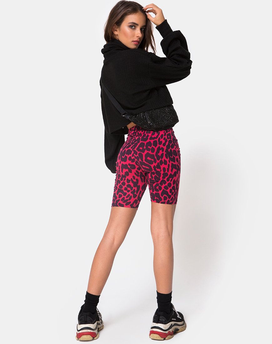 Image de Cycle Short in Oversize Jaguar Red