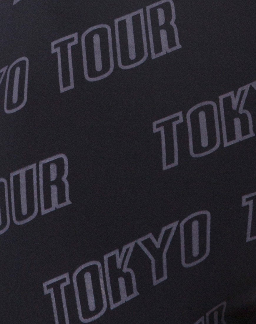 Image du short de cyclisme à Tokyo Tour Noir