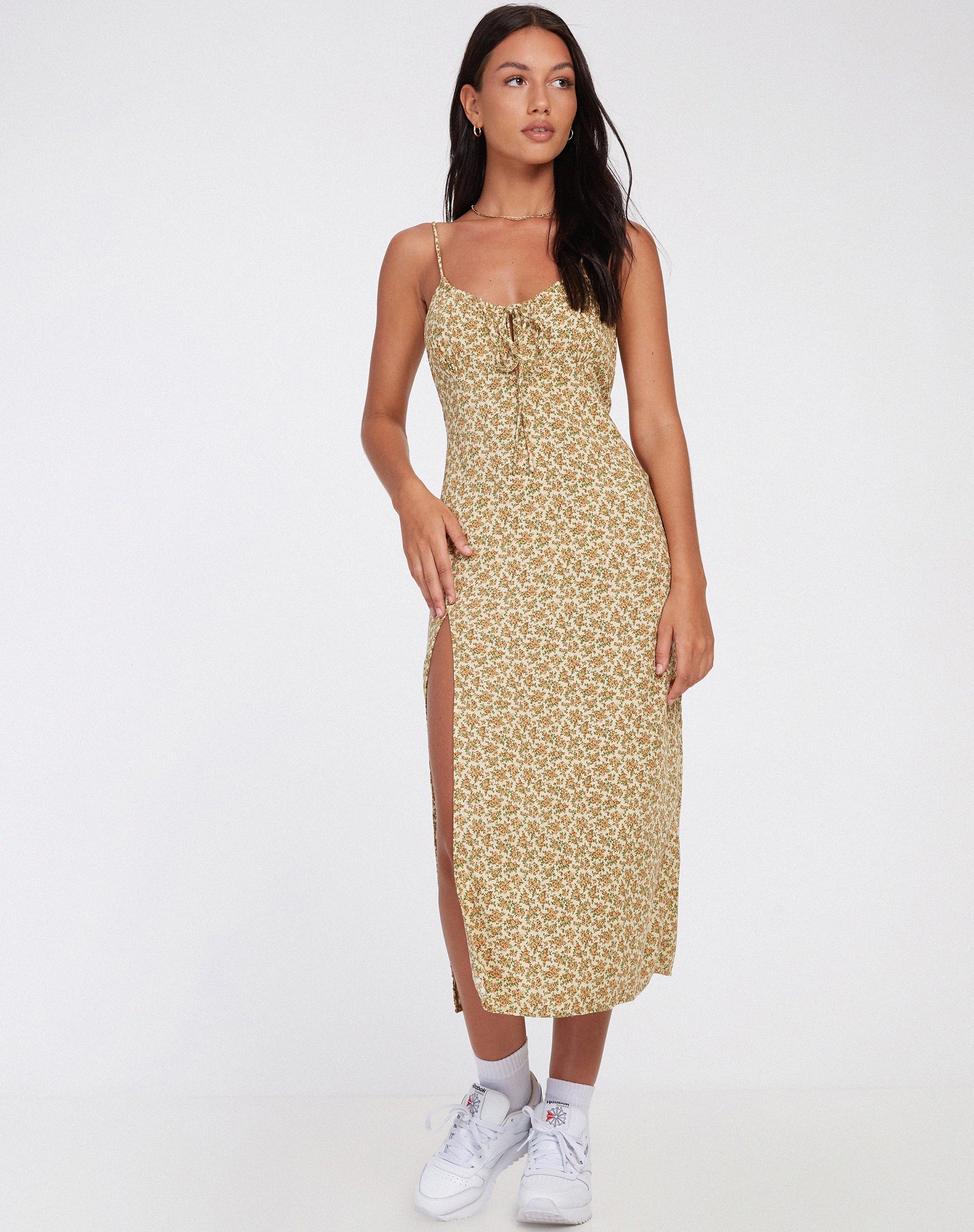 Image de Cypress Midi Dress in Washed Ditsy