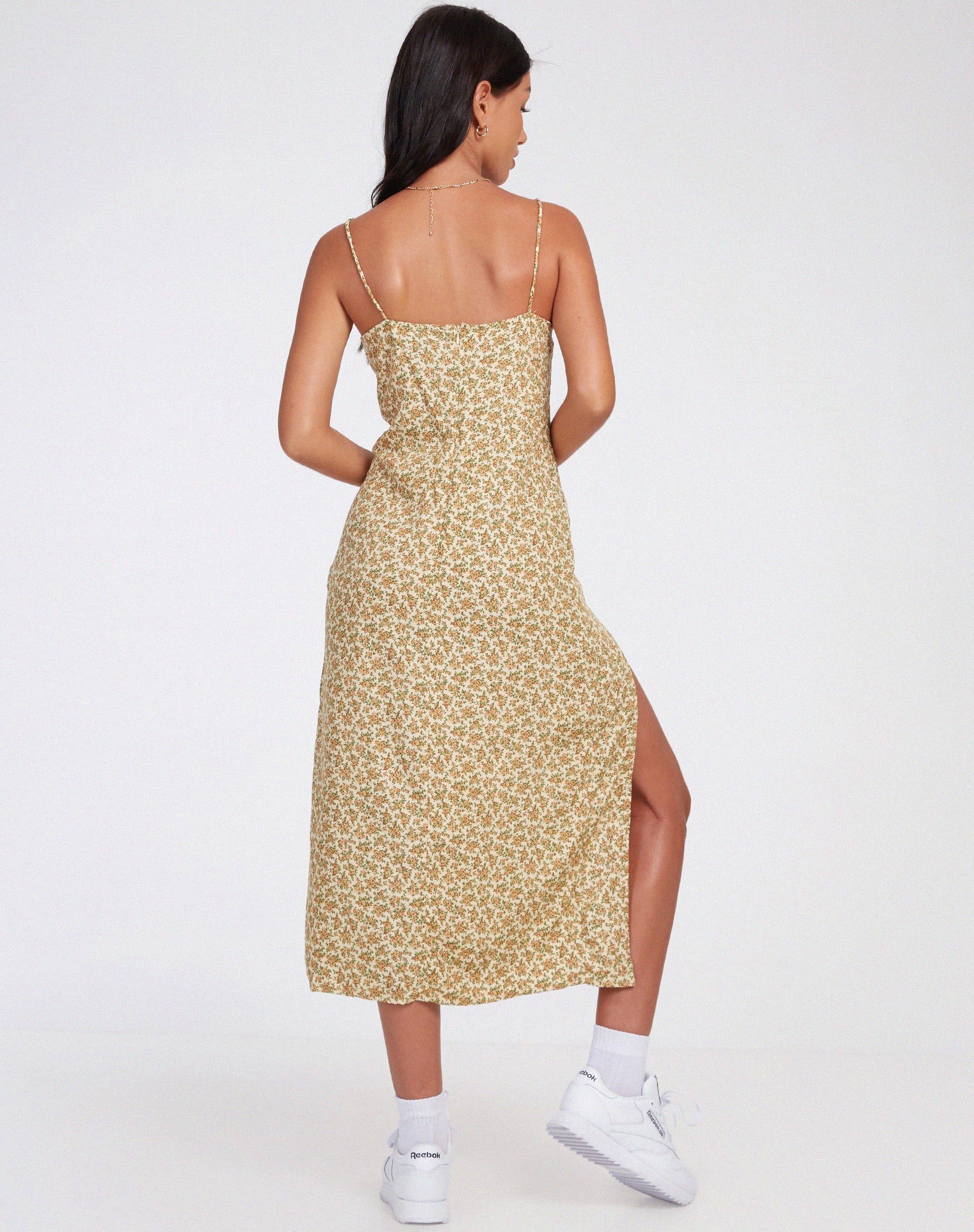 Image de Cypress Midi Dress in Washed Ditsy