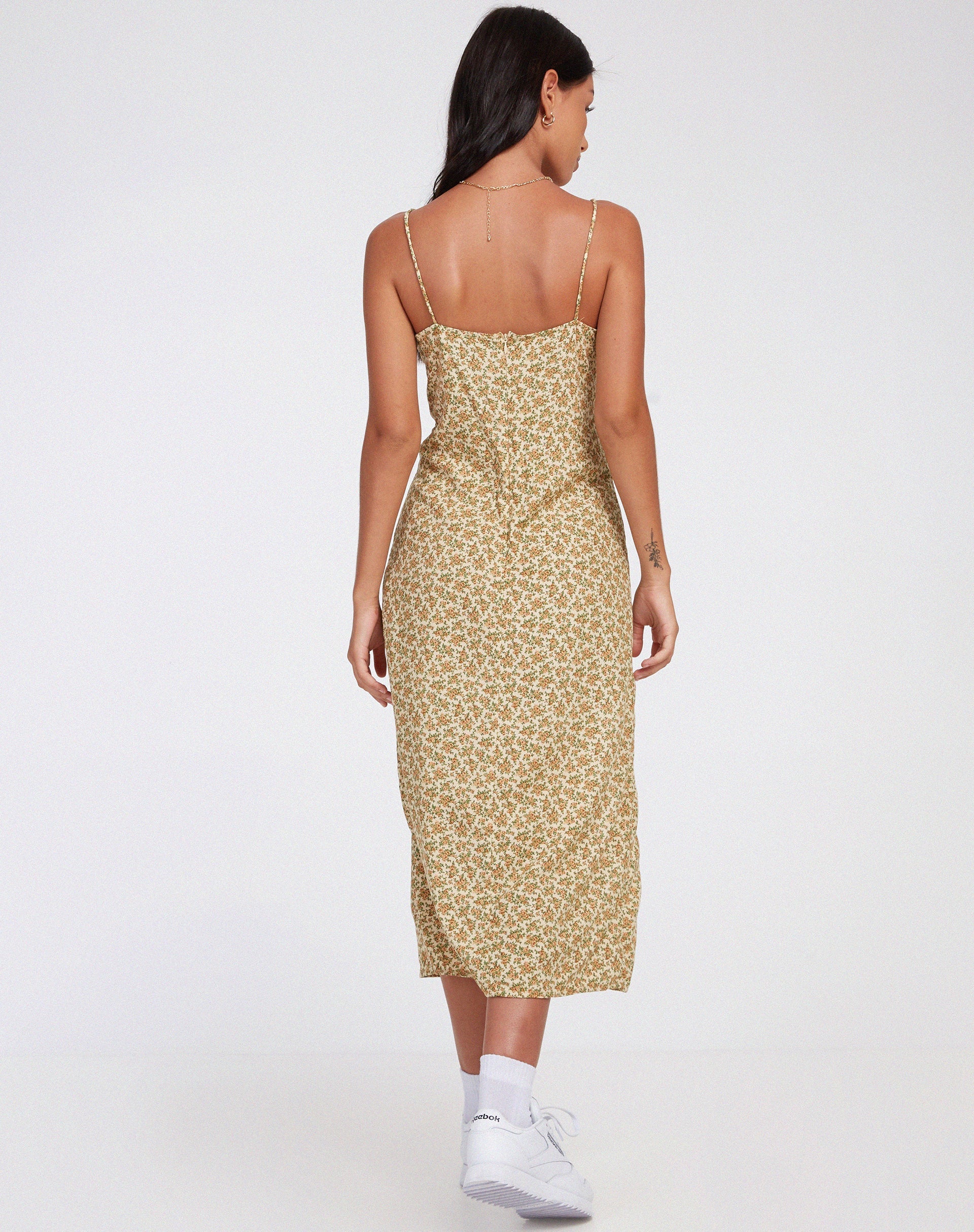 Image de Cypress Midi Dress in Washed Ditsy