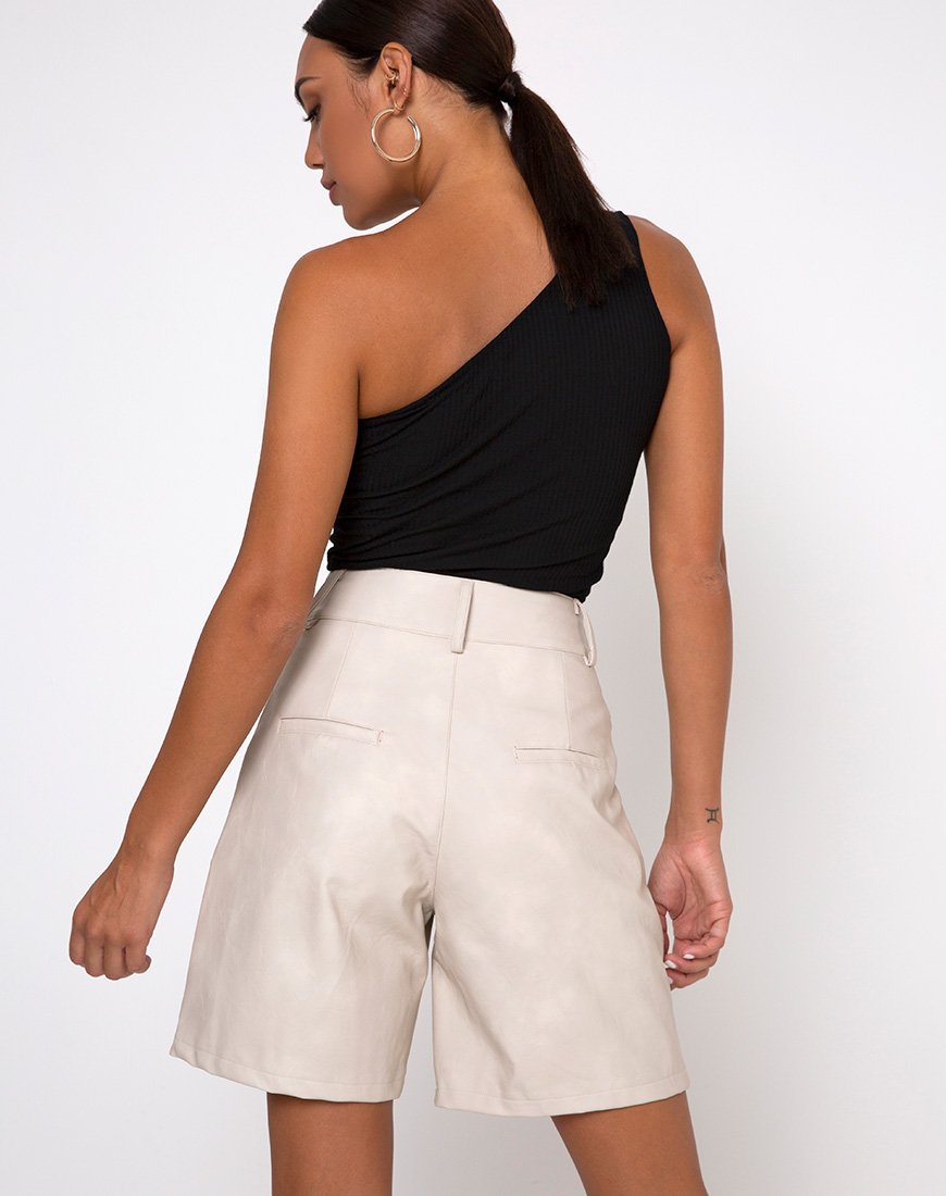 Short taille haute Dab en Pu Stone