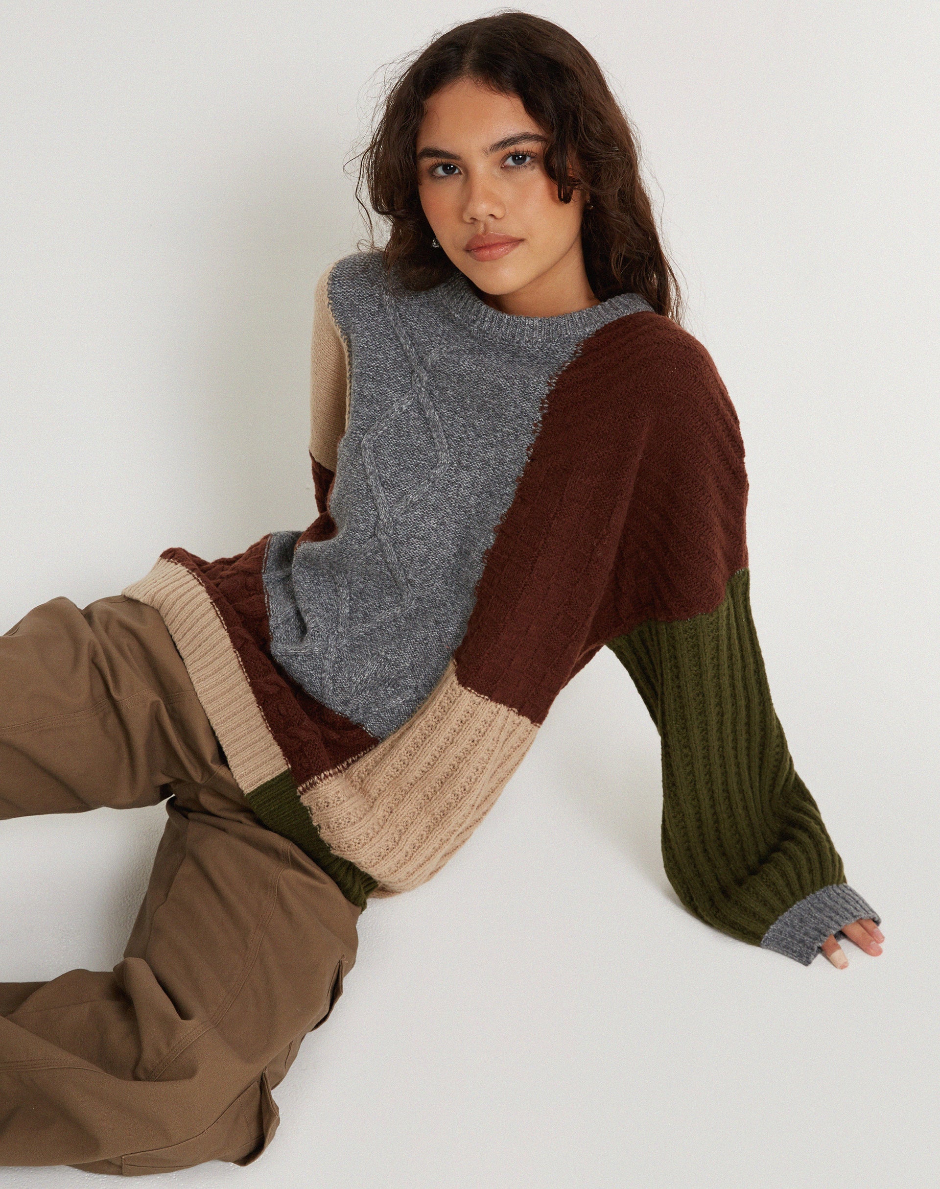 image de Danar Jumper en Patchwork