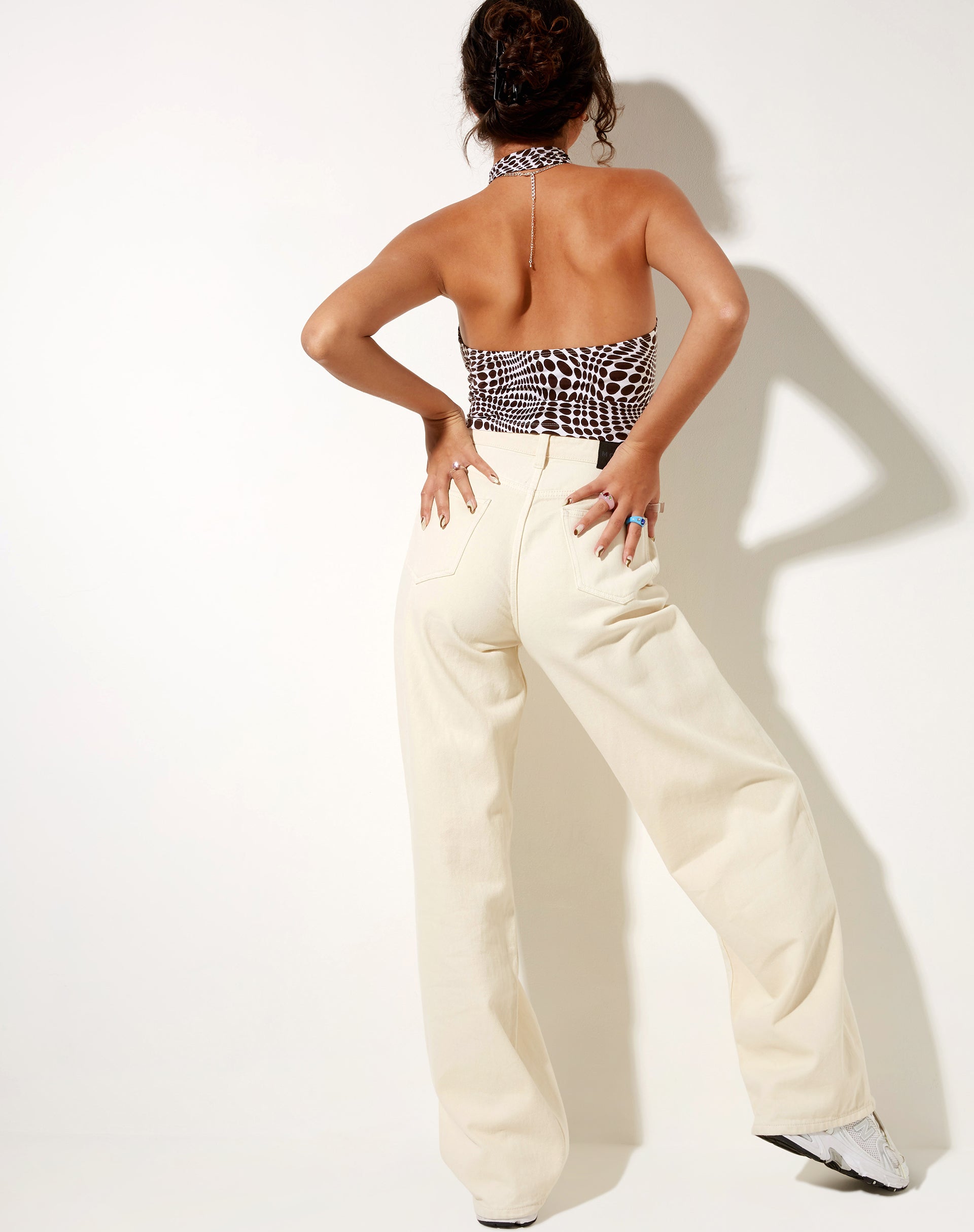 Image de Dapa Crop Top in Optic Polka