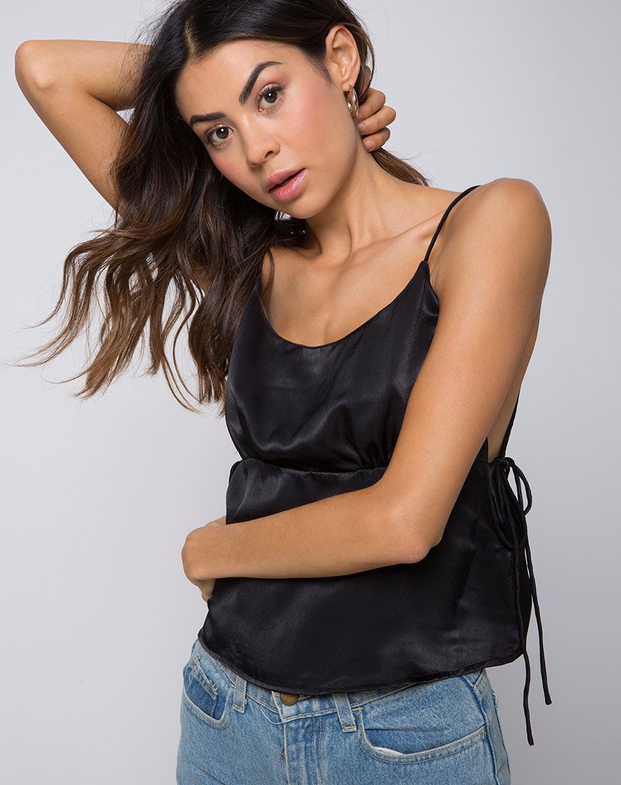 Top Cami Daral en noir