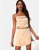 Image de la robe Datista en satin or