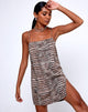 Image de Datista Robe en croc gris neutre