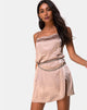 Image de Datista Robe en satin Taupe