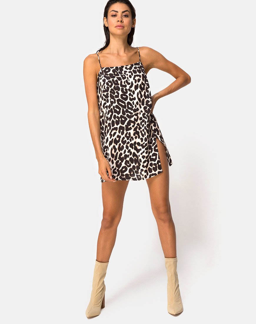 Image de Datista Slip Dress in Oversize Jaguar