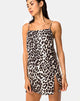 Image de Datista Slip Dress in Oversize Jaguar