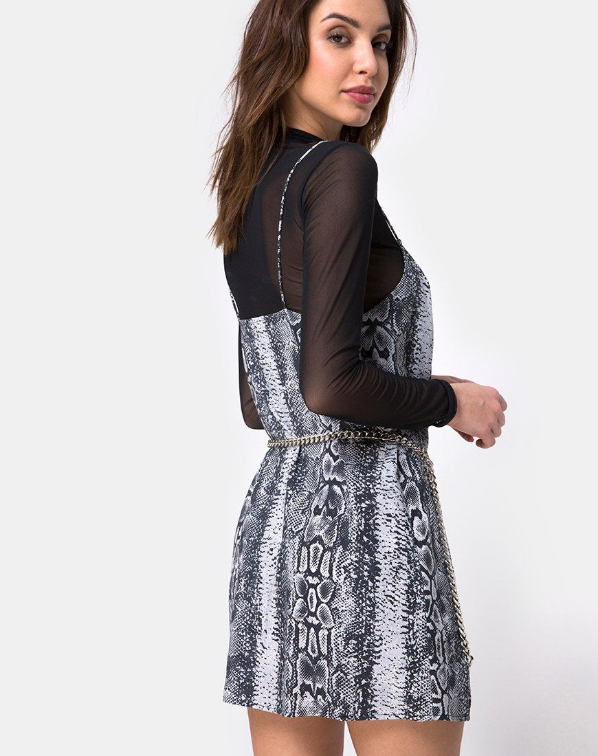 Image de Datista Slip Dress in Snake