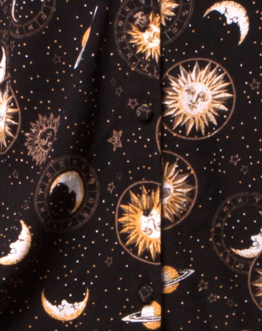 Image de Crosena Swing Dress in Solar System Black