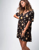 Image de Crosena Swing Dress in Solar System Black