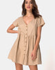 Image de la robe babydoll Deira en pierre