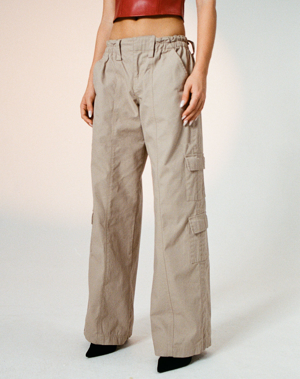 Pantalon cargo Hansa en pierre