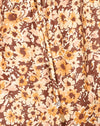 Petite fleur marron