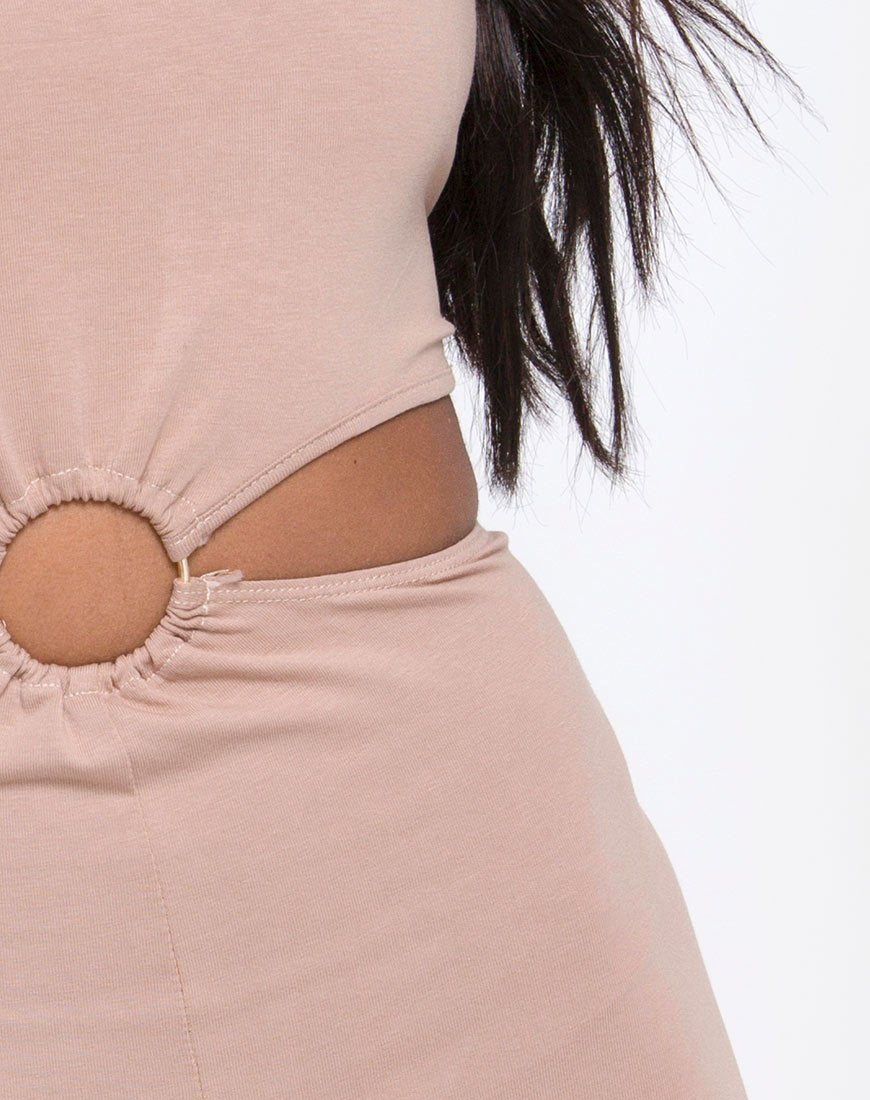 Image de Dequa Unitard découpé en Jersey Tan
