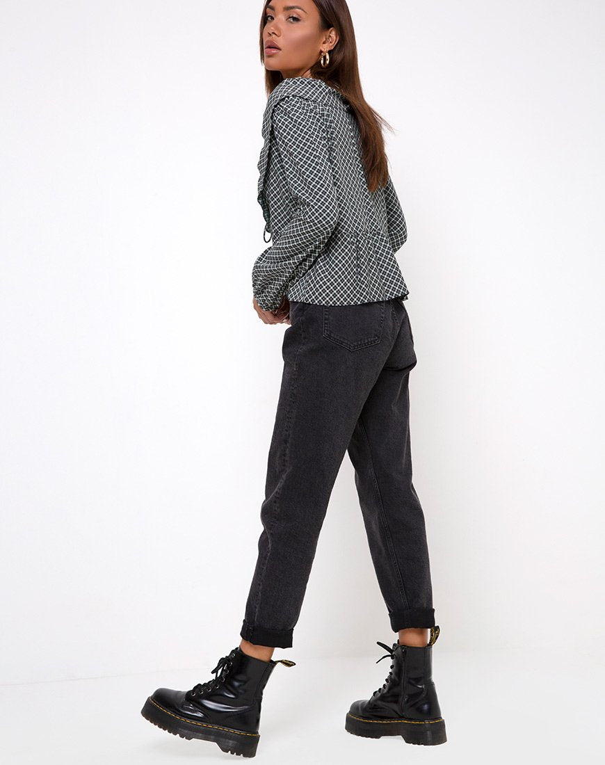 Image de Diar Top in Check it Out Green