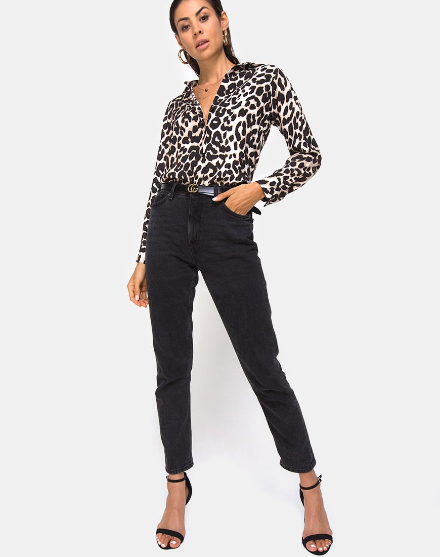 Image de la chemise Dimaris en Jaguar surdimensionné