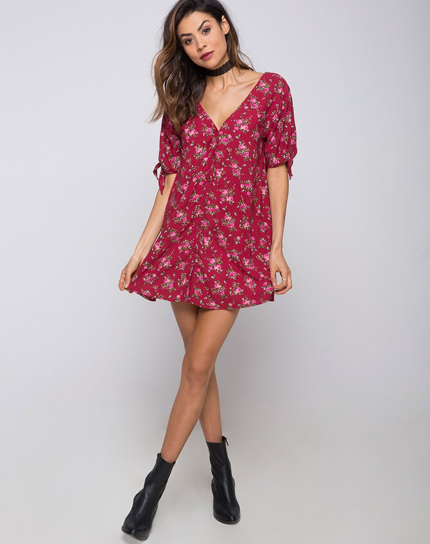 Image de la robe Dinda en Soheila Floral
