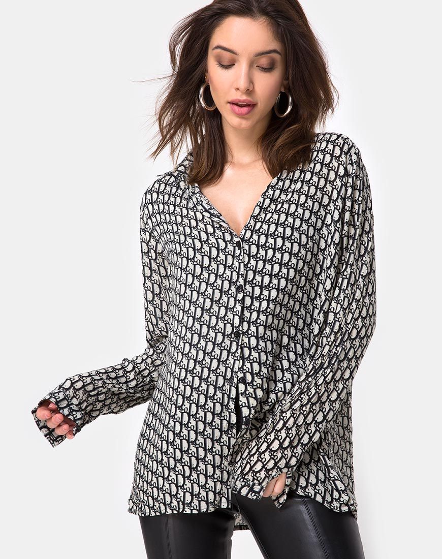Chemise Disam, bleu Disco
