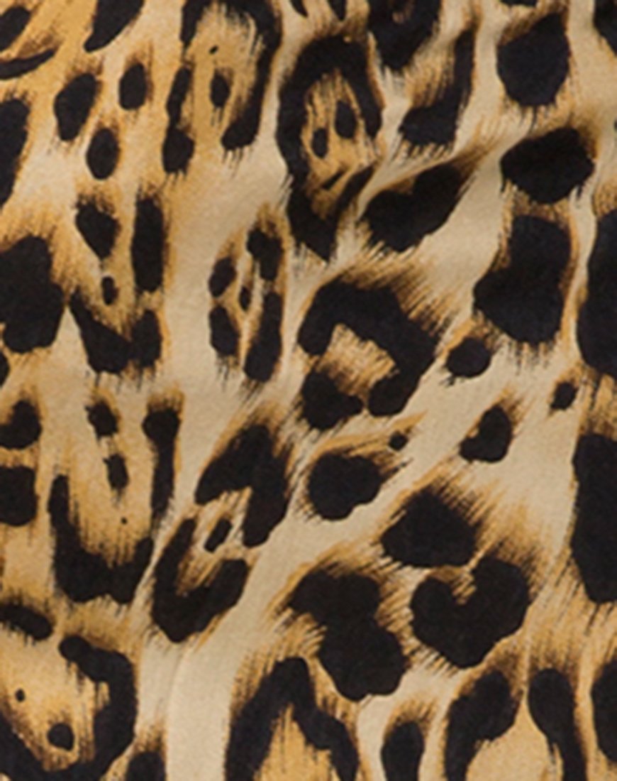 Image de Datista Slip Dress in Leopard