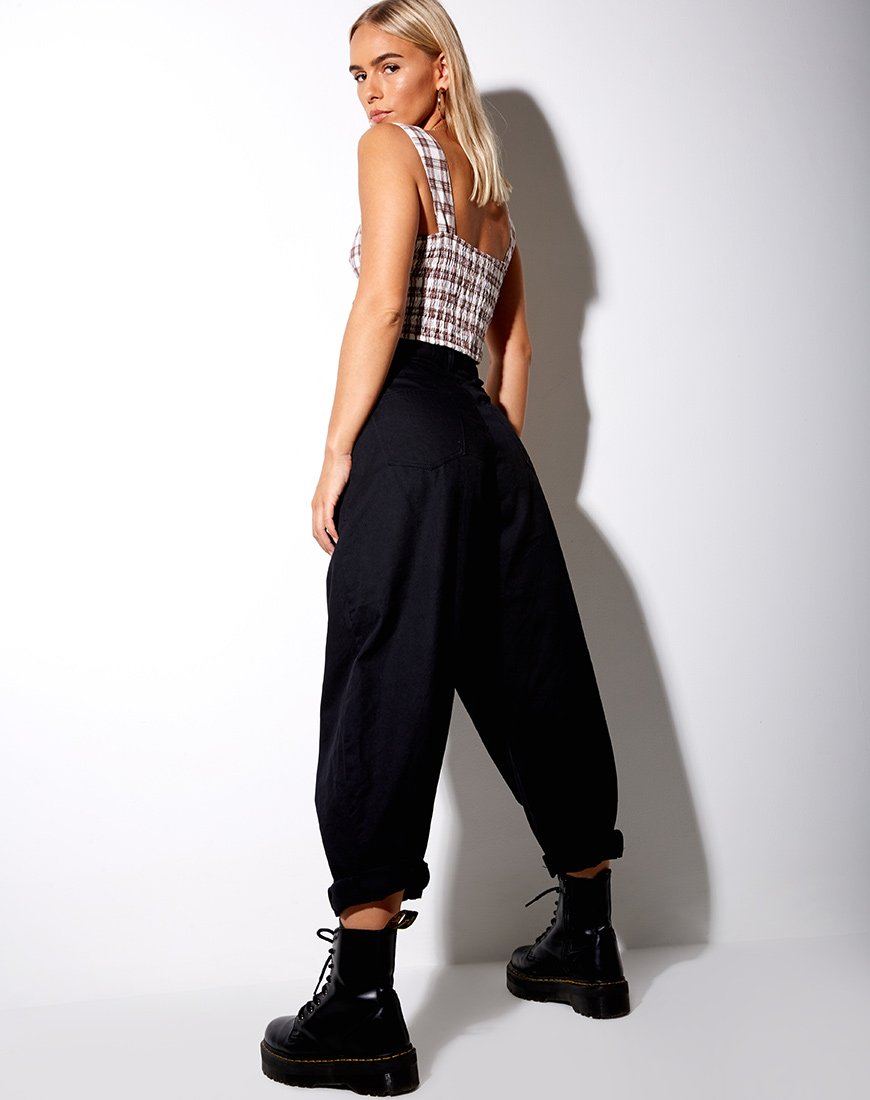 Image de Disca Cami Top in Checkmate Brown