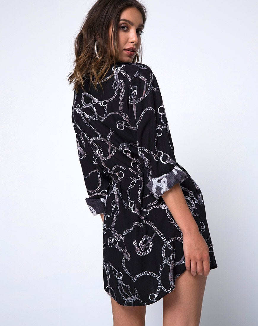 Dise Robe chemise en chaîne